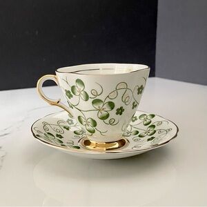 Shamrock Cup & Saucer - Windsor